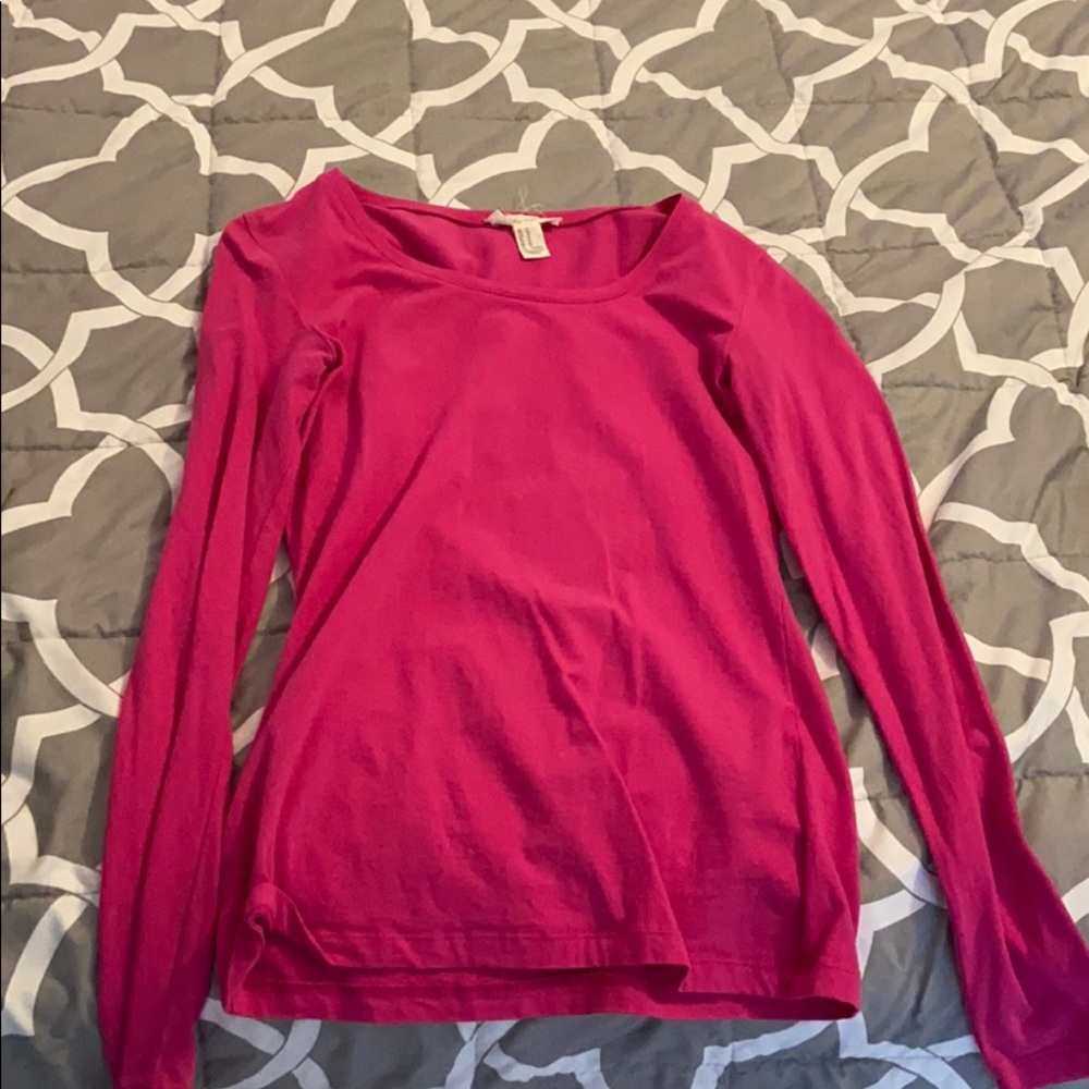 Pink forever 21 long sleeve shirt.